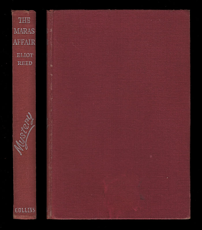 1953 THE MARAS AFFAIR 1st Ed. ERIC AMBLER & CHARLES RODDA writing as
