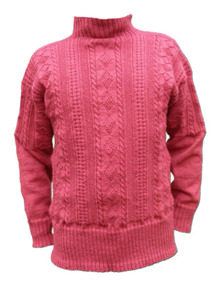 Flamborough pattern in Crushed Raspberry
