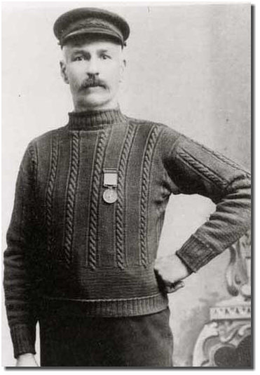 Victorian Fisherman in his Gansey