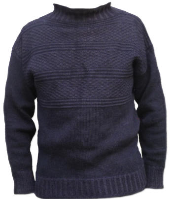 Staithes pattern with ribbed welt