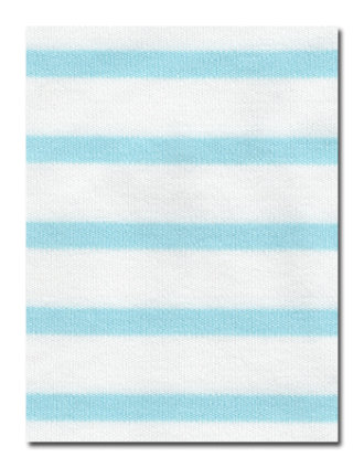 White/Sea long sleeve Interlock