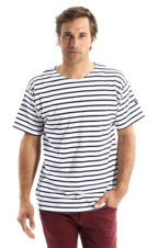 White/Navy short sleeve Jersey