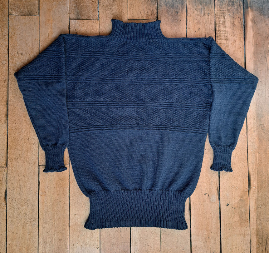 Classic Staithes Gansey for sale