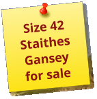 Size 42 Staithes Gansey for sale